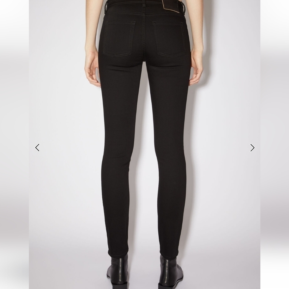 Acne Studios Climb Stay Black Jeans